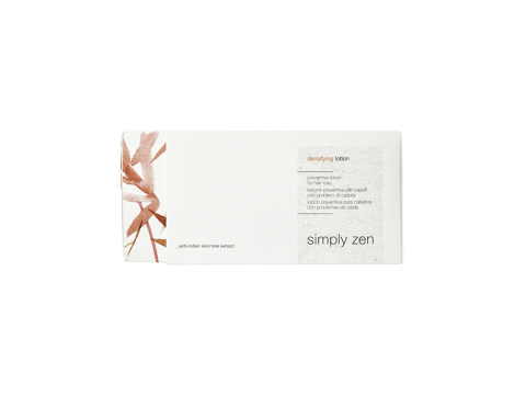 SIMPLY ZEN DENSIFYING LOTION Plaukus Tankinantis Losjonas Ampulėse, 8x7 ml